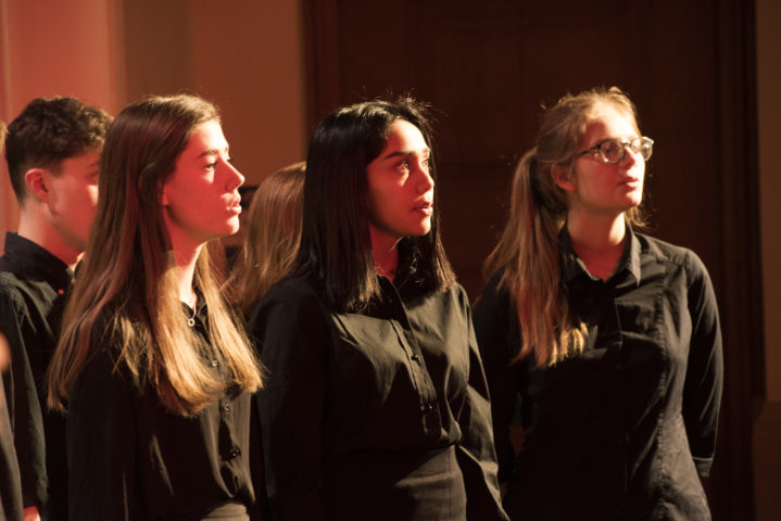 Magdalen College School Sixth Form pupils studying A-level Music