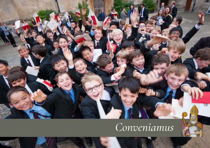 Magdalen College School pupils celebrate Conveniamus Bursary Fundraising Campaign