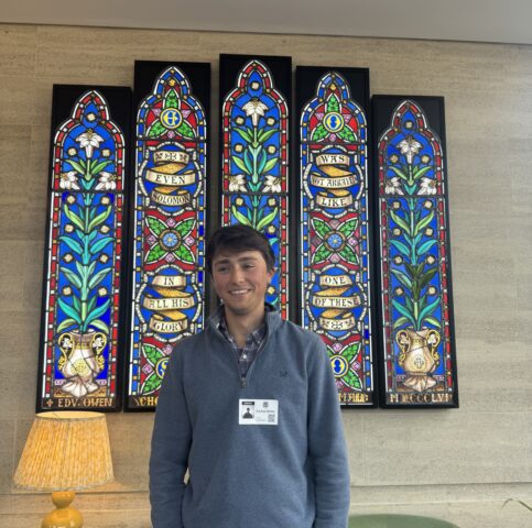 Photo of Archie visiting MCS