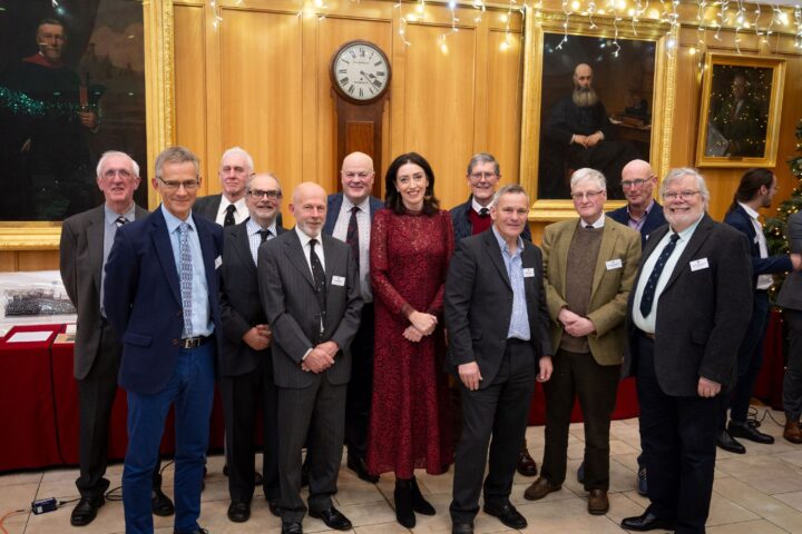 OW 1975 at the OW Lunch 2025, pictured with the Master