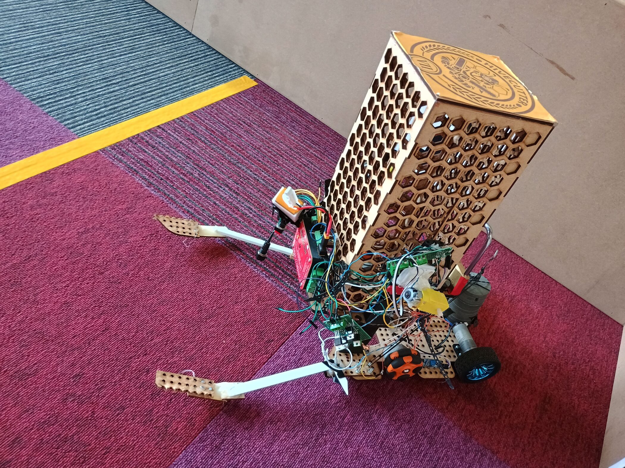 Pupils power to Robocon semi-finals and win design award