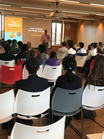 MCS Welcomes Tim Harford for Oxfordshire Schools STEM Forum